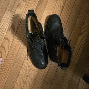 Timberland Men's Black Leather Boots